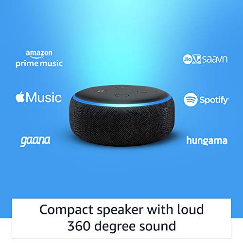 Buy Echo Dot 3rd Gen – New and improved smart speaker with Alexa (Black) -  (UNBOXED) @ ₹1,980.00